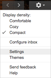 Gmail Settings